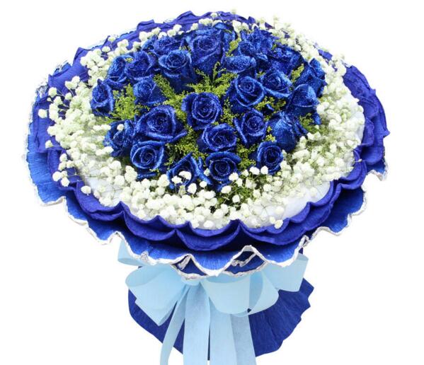 蓝玫瑰送什么人合适,送喜欢的任何人